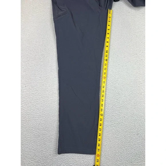 Orvis Pants Mens 36x32 Gray Nylon Stretch Water Repellent Outdoor Hiking Tech - Picture 12 of 14